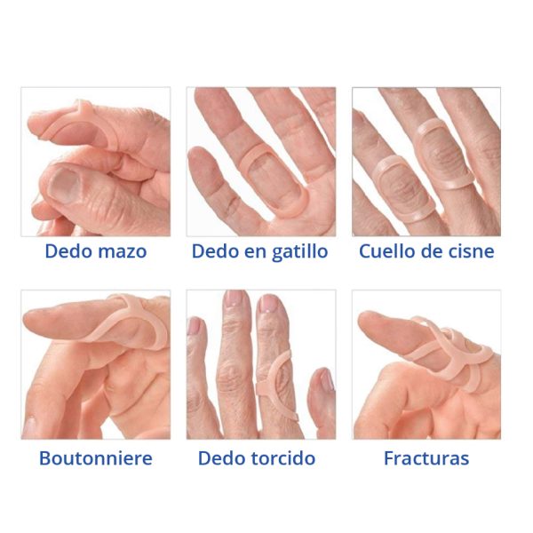 Férula para dedos Oval - 3 Point Products Doctor's Choice