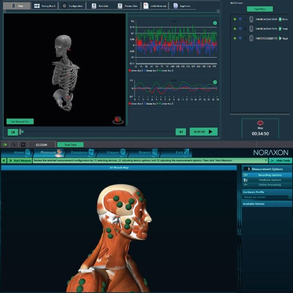 Sensores inerciales de movimiento 3D, Ultium Motion Noraxon - Doctor's Choice