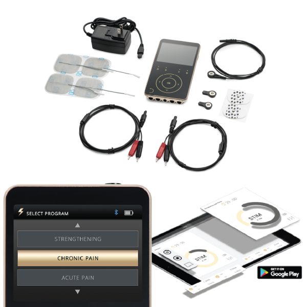 Electroestimulador portátil con biofeedback EMG, MyOnix Doctor's Choice