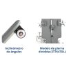 Tilt Table dos secciones de terapia basculante Doctor's Choice